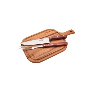 Juego para asado 3 piezas - Polywood café