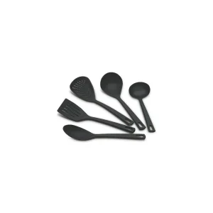 Juego de utensilios de Teflón 5 piezas - Negro